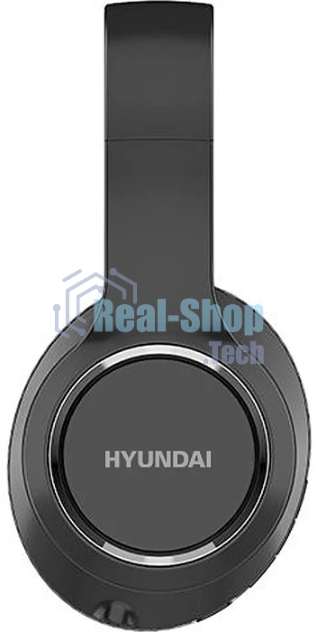 Гарнитура Hyundai H-HP103 черный, беспроводная, Bluetooth, до 6 ч