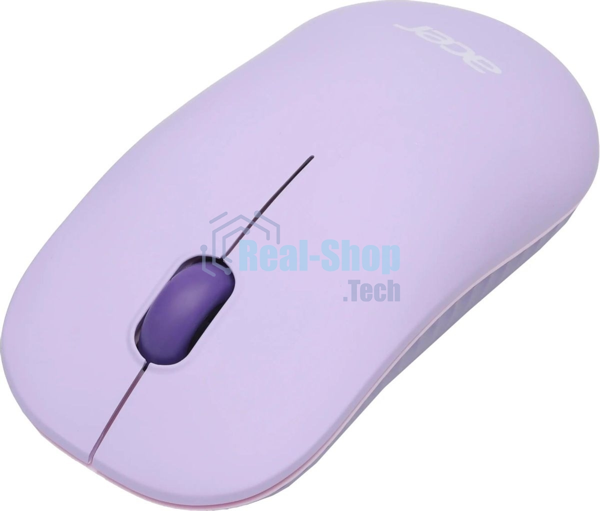Мышь беспроводная Acer OMR205 фиолетовый, 1200 dpi, радиоканал, USB, кнопки - 3