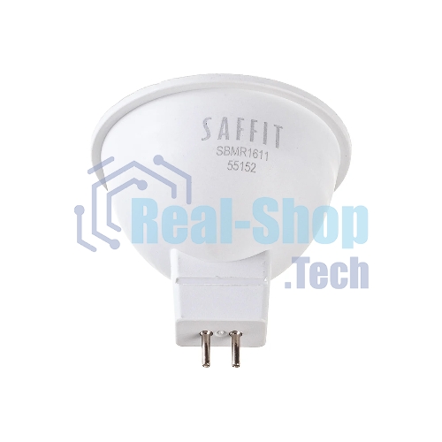 Лампа светодиодная SAFFIT SBMR1611 (55152) 11 вт 230в GU5.3 белый