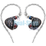 Проводные наушники FiiO FH5s черный/медный, внутриканальные, Jack 3.5/2.5/4.4 мм, сменные штекеры