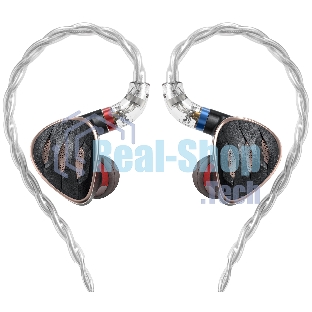 Проводные наушники FiiO FH5s черный/медный, внутриканальные, Jack 3.5/2.5/4.4 мм, сменные штекеры