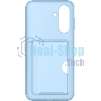 Чехол (клип-кейс) Samsung для Samsung Galaxy A17 Card Slot Case A17 голубой (EF-OA176TLEGRU)