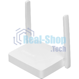Роутер Mercusys MR20 AC750 Dual-Band Wi-Fi RouterSPEED: 300 Mbps at 2.4 GHz + 433 Mbps at 5 GHzSPEC: 2× Fixed External Antennas, 2× 10/100 Mbps LAN Ports, 1× 10/100 Mbps WAN PortFEATURE: Router/Access Point Mode Mode, WPS/Reset Button, IPTV, IPv6, Parental Controls