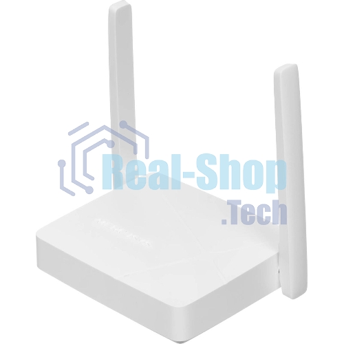 Роутер Mercusys MR20 AC750 Dual-Band Wi-Fi RouterSPEED: 300 Mbps at 2.4 GHz + 433 Mbps at 5 GHzSPEC: 2× Fixed External Antennas, 2× 10/100 Mbps LAN Ports, 1× 10/100 Mbps WAN PortFEATURE: Router/Access Point Mode Mode, WPS/Reset Button, IPTV, IPv6, Parental Controls