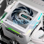 Система жидкостного охлаждения Thermalright Elite Vision 360 (360mm, LED, White, ARGB/Fans: 3x120mm, 69CFM, 27dBA, 2150RPM/Pump height 63mm, Rad thickness 27mm/S: 1700, 1200, 1851, 115X, 2011, 2066, AM5, AM4)