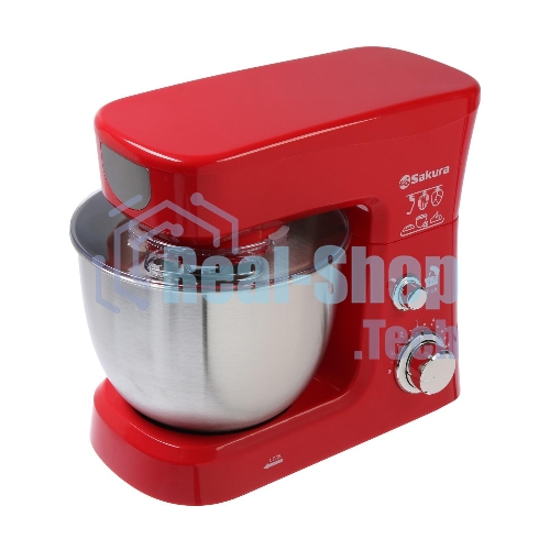 Миксер планетарный Sakura SA-6327R красный