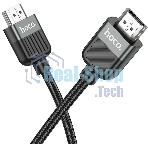 Кабель Hoco US09 ver2.0 HDMI (m) HDMI (m) 2м черный (пакет)