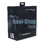 Беспроводные/проводные наушники Raskat ANC 1B черный, полноразмерные, Bluetooth + проводной, активное шумоподавление, складная конструкция, до 50 ч