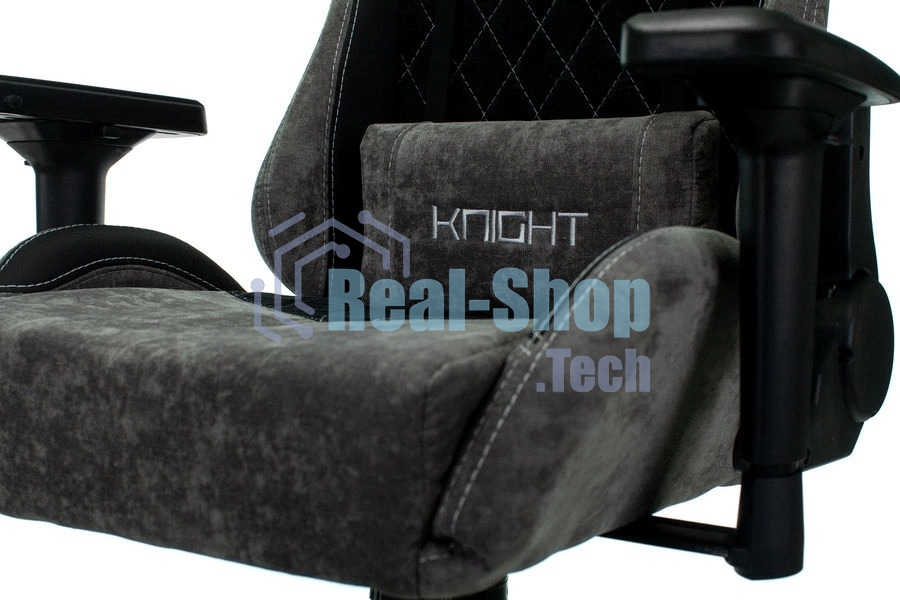 Кресло Бюрократ VIKING 7 KNIGHT B FABRIC черный, ткань, 120 кг, механизм качания