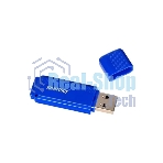 Флешка USB Smartbuy Dock Blue (SB8GbDK-B), 8Gb, USB 2.0, R/W 15/5, синий