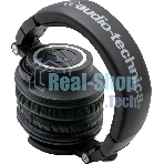 Беспроводные/проводные наушники Audio-Technica ATH-M50xBT2 черный, полноразмерные, Bluetooth + проводной, до 50 ч