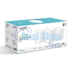 Бесшовный Mesh роутер TP-Link Deco X10 (DECO X10(3-PACK)) AX1500 10/100/1000BASE-TX белый (упак.:3шт)