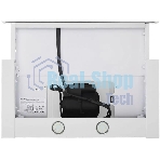 Вытяжка встраиваемая Maunfeld Ouse Touch Glass 60 белый, 60 см, 750 куб. м/ч, 48 дБ
