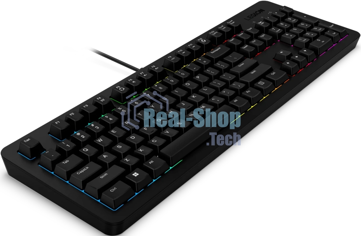 Клавиатура Lenovo Legion K310 проводная, USB Type-A, чёрный