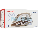 Утюг Atlanta ATH-5573 коричневый/белый, 2600 Вт, 38 г/мин, 132 г/мин, 400 мл