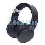 Беспроводные/проводные наушники Raskat ANC 1B черный, полноразмерные, Bluetooth + проводной, активное шумоподавление, складная конструкция, до 50 ч