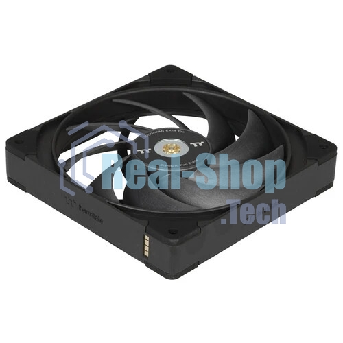 Вентилятор Thermaltake Toughfan EX14 Pro реверсивный 140x140x25mm черный 4-pin 31.6-34.1dB Ret (CL-F172-PL14BL-A)