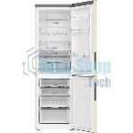 Холодильник Haier C2F636CCRGU1 бежевый, двухкамерный, 256/108л, морозилка снизу, No Frost