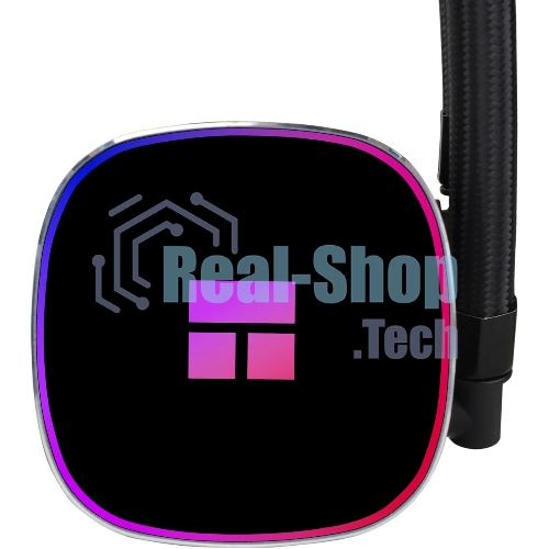 Система жидкостного охлаждения Thermalright Frozen Horizon 360 V2 ARGb Soc-AM5/AM4/1200/1700/1851 черный 4-pin 29.5dB Al Ret (F-HORIZON-360-BL-V2)