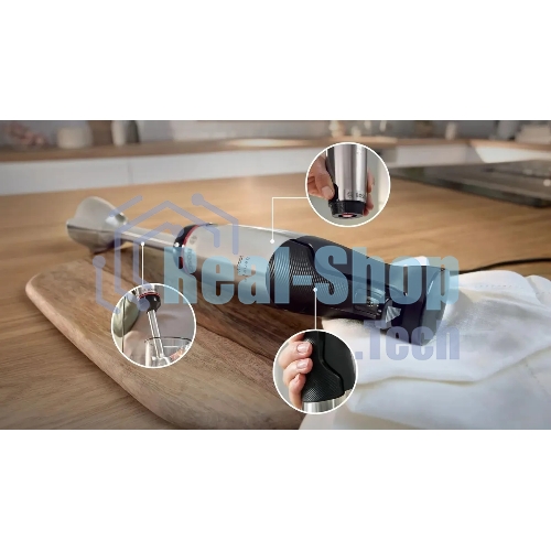 Блендер погружной Bosch MSM6M622 1000 Вт, черный