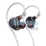 Проводные наушники FiiO FH5s черный/медный, внутриканальные, Jack 3.5/2.5/4.4 мм, сменные штекеры