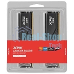 Оперативная память ADATA XPG Lancer Blade RGB, DDR5, 32GB (2x16GB), 6000 MHz, CL36, с радиатором, RGB, черный