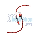 Кабель Smartbuy (iK-512-S26r) S26 Lightning красн., 3 А,PD,нейл.,1 м