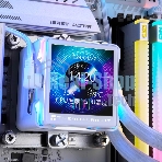 Система жидкостного охлаждения Thermalright Elite Vision 360 (360mm, LED, White, ARGB/Fans: 3x120mm, 69CFM, 27dBA, 2150RPM/Pump height 63mm, Rad thickness 27mm/S: 1700, 1200, 1851, 115X, 2011, 2066, AM5, AM4)