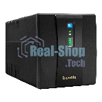 Источник бесперебойного питания ExeGate EP285490RUS SpecialPro UNB-1200.LED.AVR.EURO.RJ.USB 1200VA/750W, LED, AVR, 4 евророзетки, RJ45/11, USB, черный