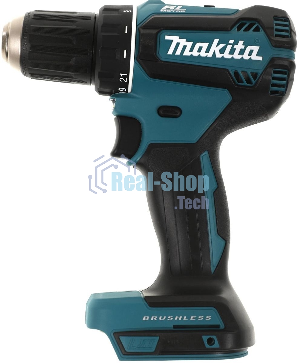 Дрель-шуруповерт Makita DDF485Z, 18 В, 0 Ач, 50 Нм, бесщеточный