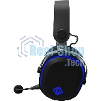Беспроводные/проводные наушники GMNG GG-HS405W черный, полноразмерные, Bluetooth + радиоканал + проводной, до 40 ч