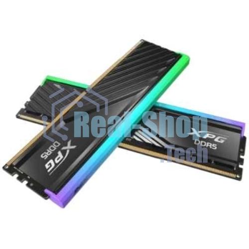 Оперативная память ADATA XPG Lancer Blade RGB, DDR5, 32GB (2x16GB), 6000 MHz, CL36, с радиатором, RGB, черный