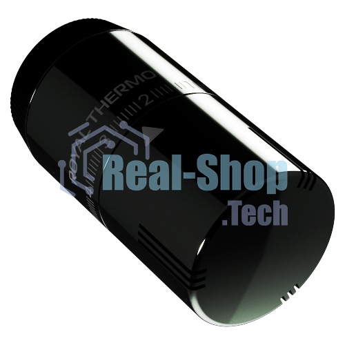 Термоголовка жидкостная Royal Thermo Design М30х1,5 (хром черный)