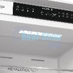 Встраиваемый холодильник Gorenje NRKI519E82WF, 193 см, электронное управление, цифровой дисплей, Wi-Fi, NoFrost Dual, Multiflow 360, контейнер CrispZone с контролем влажности, функция ConvertActive, AdaptTech, MultiAdjust, жесткое крепление, инверторный компрессор, уровень шума 35 дБ