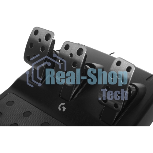 Руль Logitech G923 10кноп. (с педалями) черный