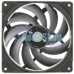 Вентилятор Thermaltake Toughfan EX14 Pro реверсивный 140x140x25mm черный 4-pin 31.6-34.1dB Ret (CL-F172-PL14BL-A)