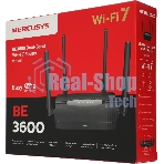 Двухдиапазонный роутер Wi-Fi 7 Mercusys MR25BE BE3600
