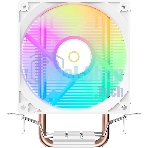 Кулер для процессора Ocypus Gamma A20 WH ARGB, 92mm FARGB FAN, Top FARGB Panel, 2 HEAT PIPES, 3-PIN, 1900 RPM, 21DBA, HYDRO BEARING, LGA115X/1200/1700/18XX, AM4/AM5