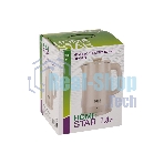 Чайник электрический Homestar HS-1006 1.8л бежевый, двойной корпус