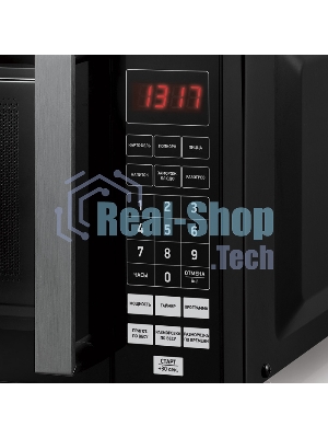 Микроволновая печь BBK 20MWS-779S/B черный, 20 л, 700 Вт, переключатели - сенсор