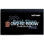 Блок питания Zalman ZM800-GV2SE, 800W, 120мм, черный