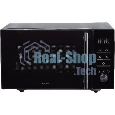 Микроволновая печь Vitek VT-MW1323 черный, 23 л, 900 Вт, переключатели - кнопки, поворотный механизм