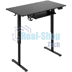 Стол игровой Defender Victory черн, 110x60, высота 72-117, полк 1