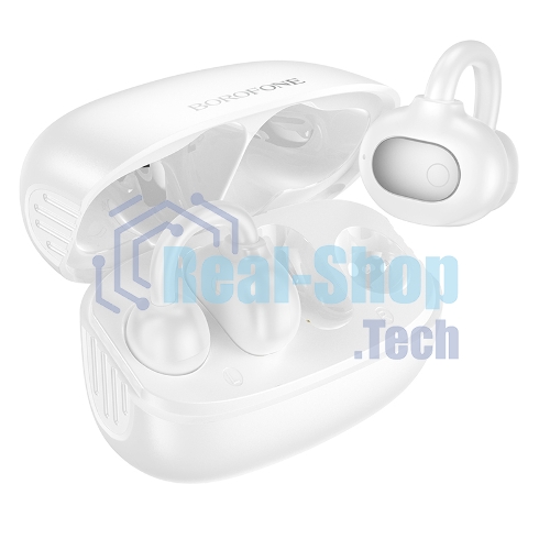 Наушники TWS Borofone FQ14 белый, вкладыши, Bluetooth, до 4 ч