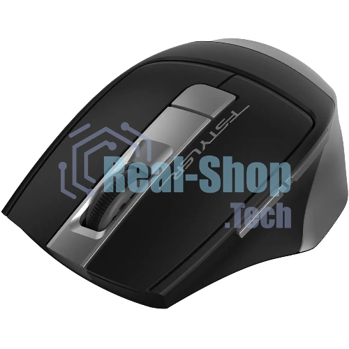 Мышь беспроводная A4Tech Fstyler FG35S серый/черный, 2000 dpi, радиоканал, USB, кнопки - 5