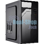 Компьютерный корпус KingPrice KPCC-MN208 черный без БП mATX 1x80мм 2x120мм 2xUSB 2.0 audio