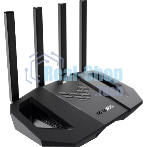 Роутер беспроводной Asus TUF-BE3600 BE3600 100/1000/2500BASE-T черный