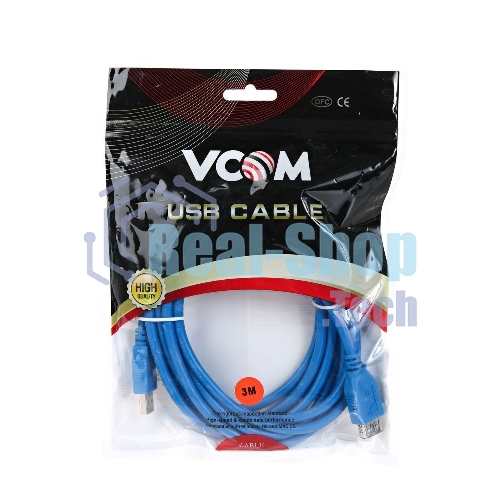 Кабель VCOM VUS7065-3M Кабель-удлинитель USB3.0 Am-Af 3 м