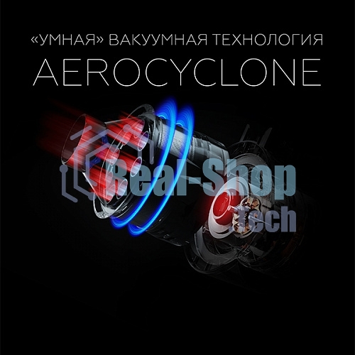 Пылесос вертикальный BQ VCA1000W серый/красный, питание от аккумулятора, 160 Вт, уборка сухая/влажная, пылесборник 0.5 л, работа от АКБ max 50 мин
