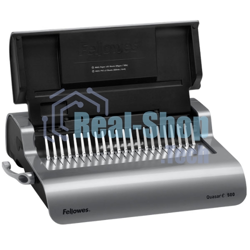 Переплетчик Fellowes Quasar E (FS-56209) A4/перф.20л.сшив/макс.500л./пластик.пруж. (6-50мм)/электр.